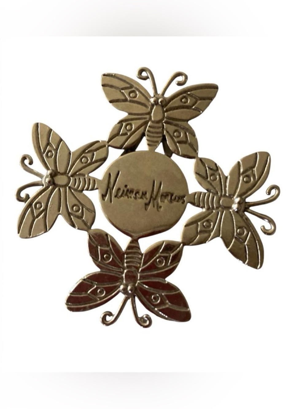 Vintage Neiman Marcus Artist Designed/Signed Emilia Castillo Butterfly Clip 1996